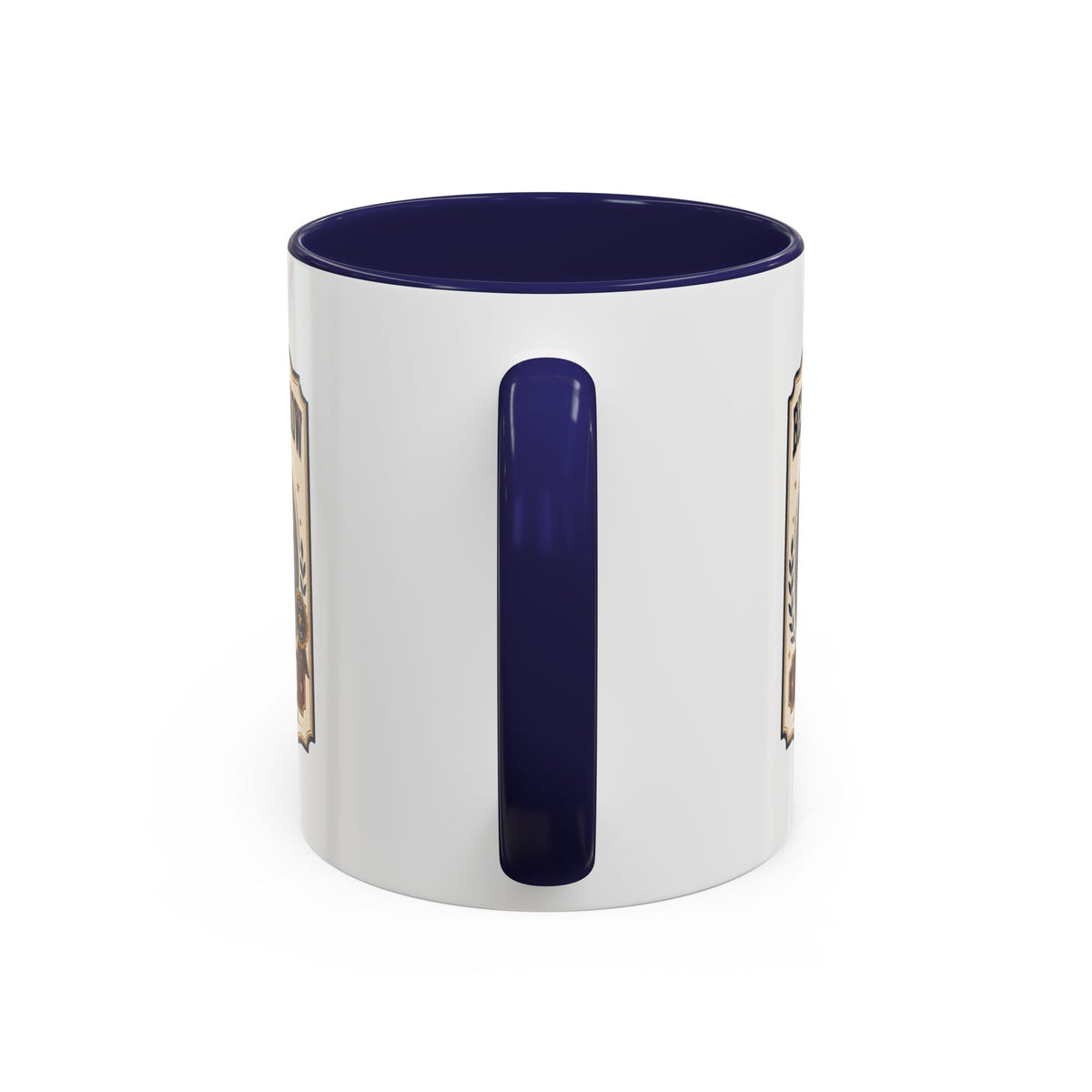 Milo Bailey Dog Dad Mom Best in Show Personalized Dog Mug — "Milo" Class of 2028 Accent Coffee Mug
