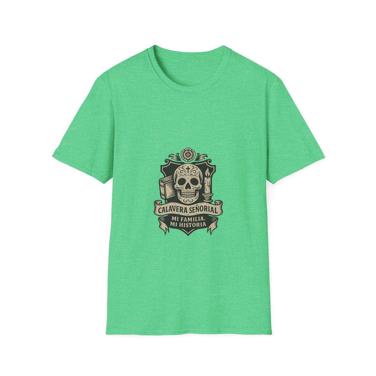 Skull & Laurel Graphic T‑Shirt — Calavera Señior Emblem - Trending Now - October 2026