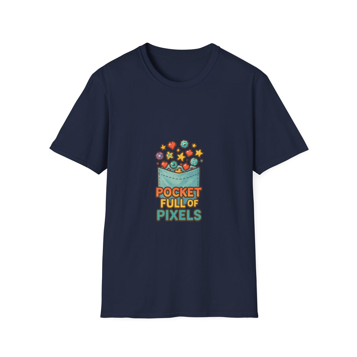 Pixel Pocket T-Shirt — "Pocket Full of Pixels" Retro Gamer Tee - Trending Now - October 2026