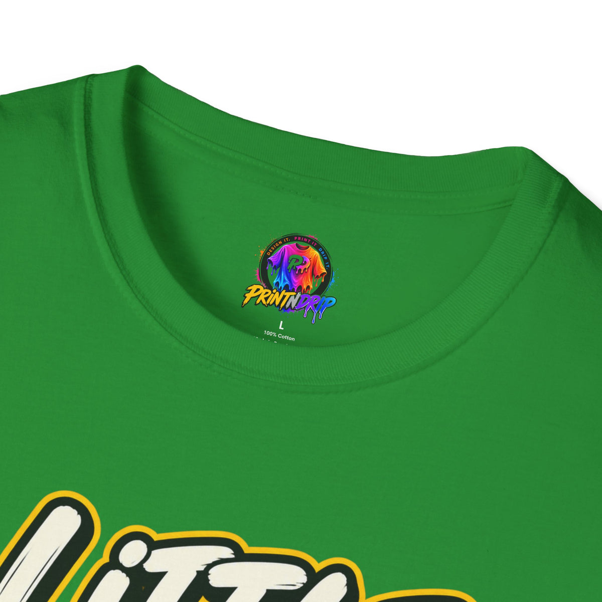 Kids Childhood Cancer Awareness T-Shirt — "Little Hero Big Hope" Gold Ribbon