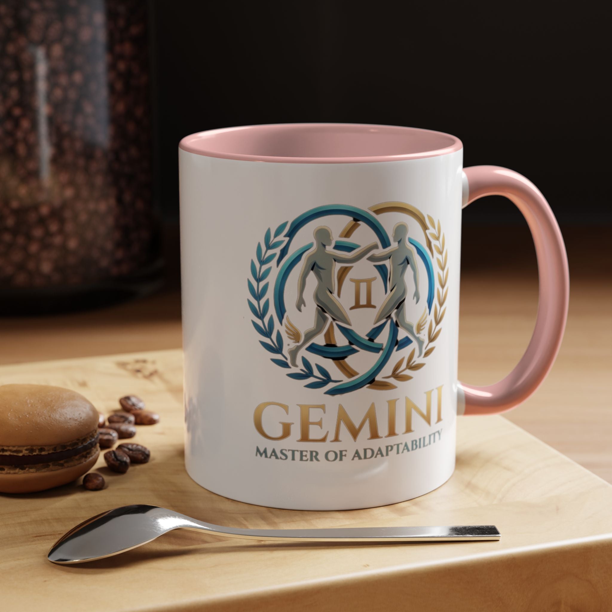 Gemini Zodiac Coffee Mug — 'Master of Adaptability' Accent Mug (11/15oz)