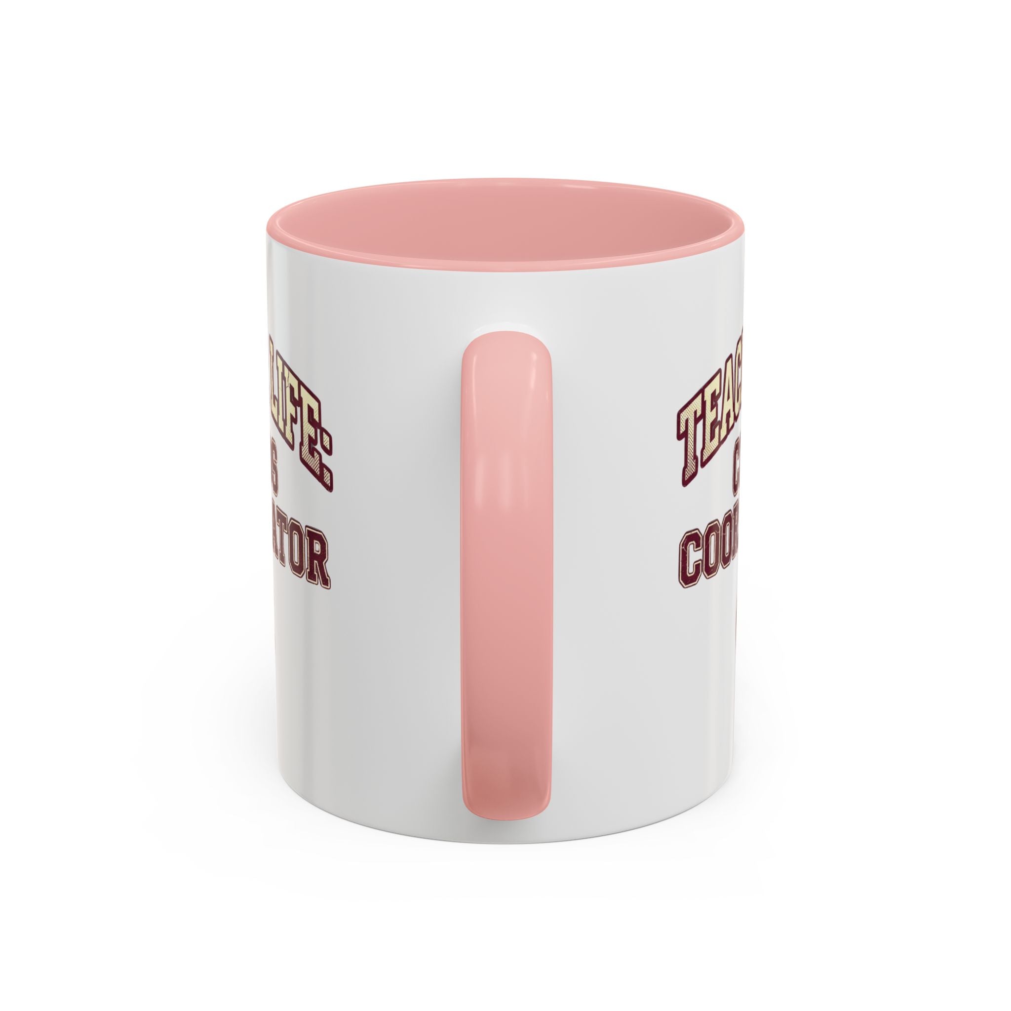 Funny Teacher Life Chaos Coordinator Coffee Mug — Accent Mug