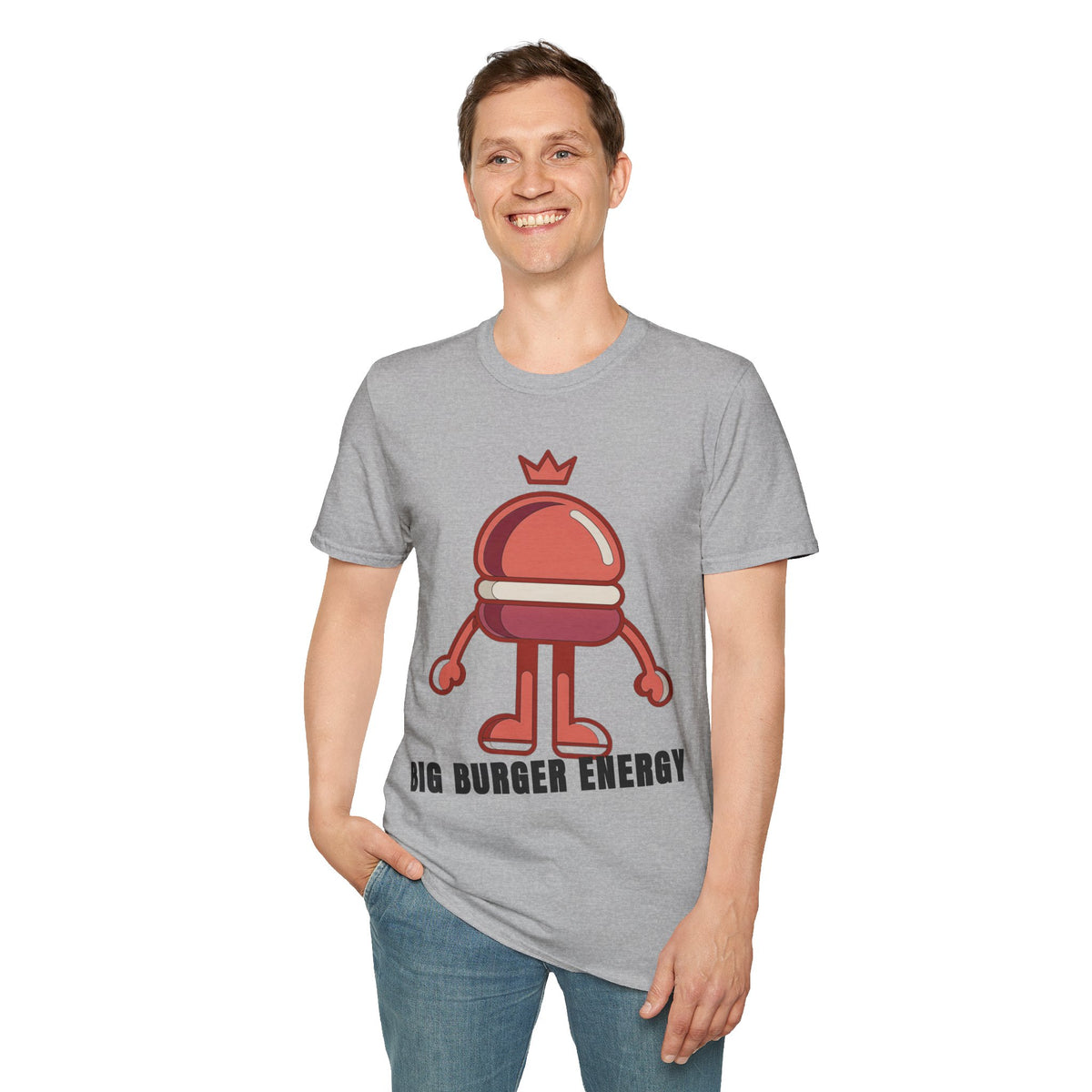 Big Burger Energy T-Shirt — Cute Burger Character Graphic Tee - Trending Now - September 2026