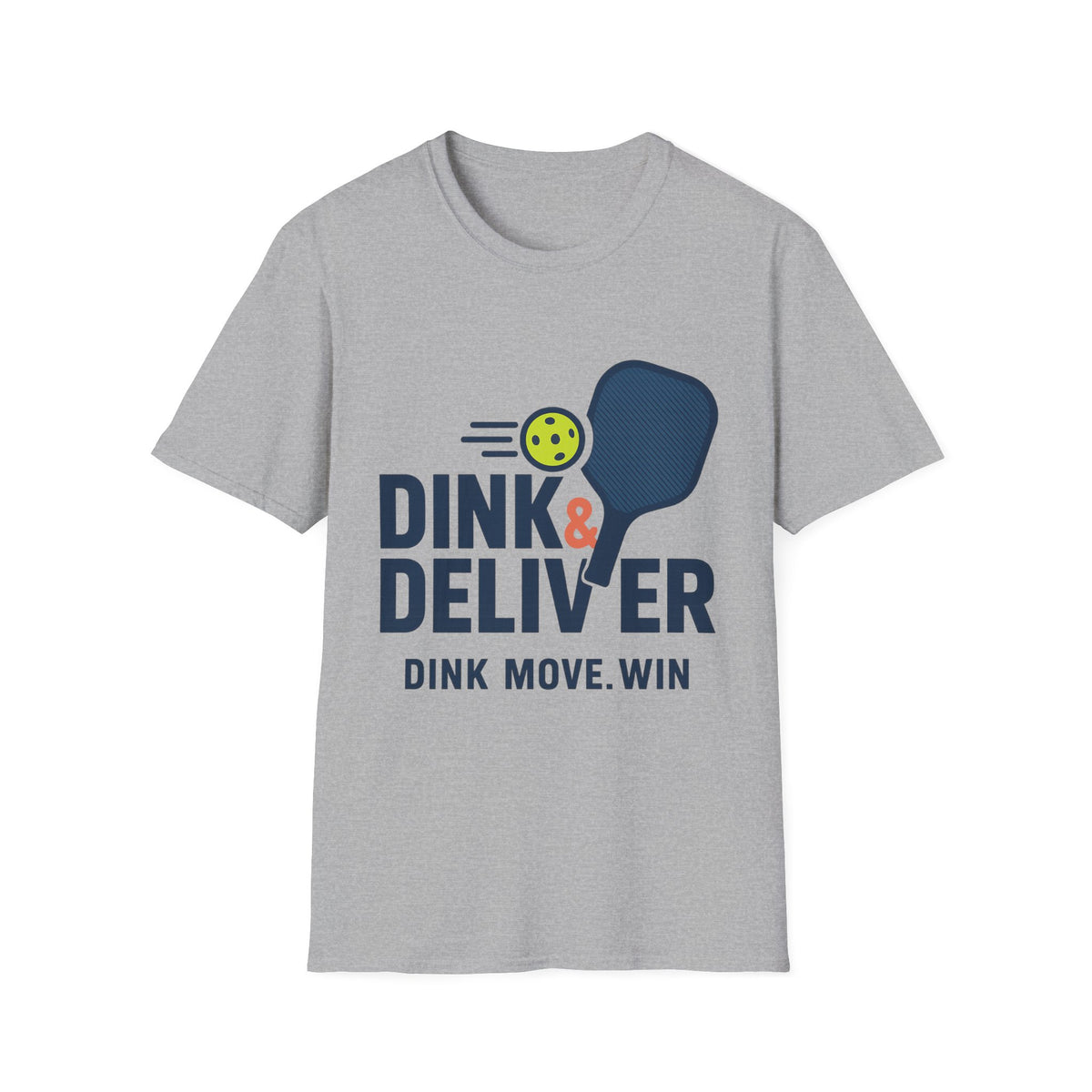 Pickleball Player T‑Shirt — 'Dink. Drive. Deliver.' Graphic Tee for Pickleball Fans - Trending Now - August 2026