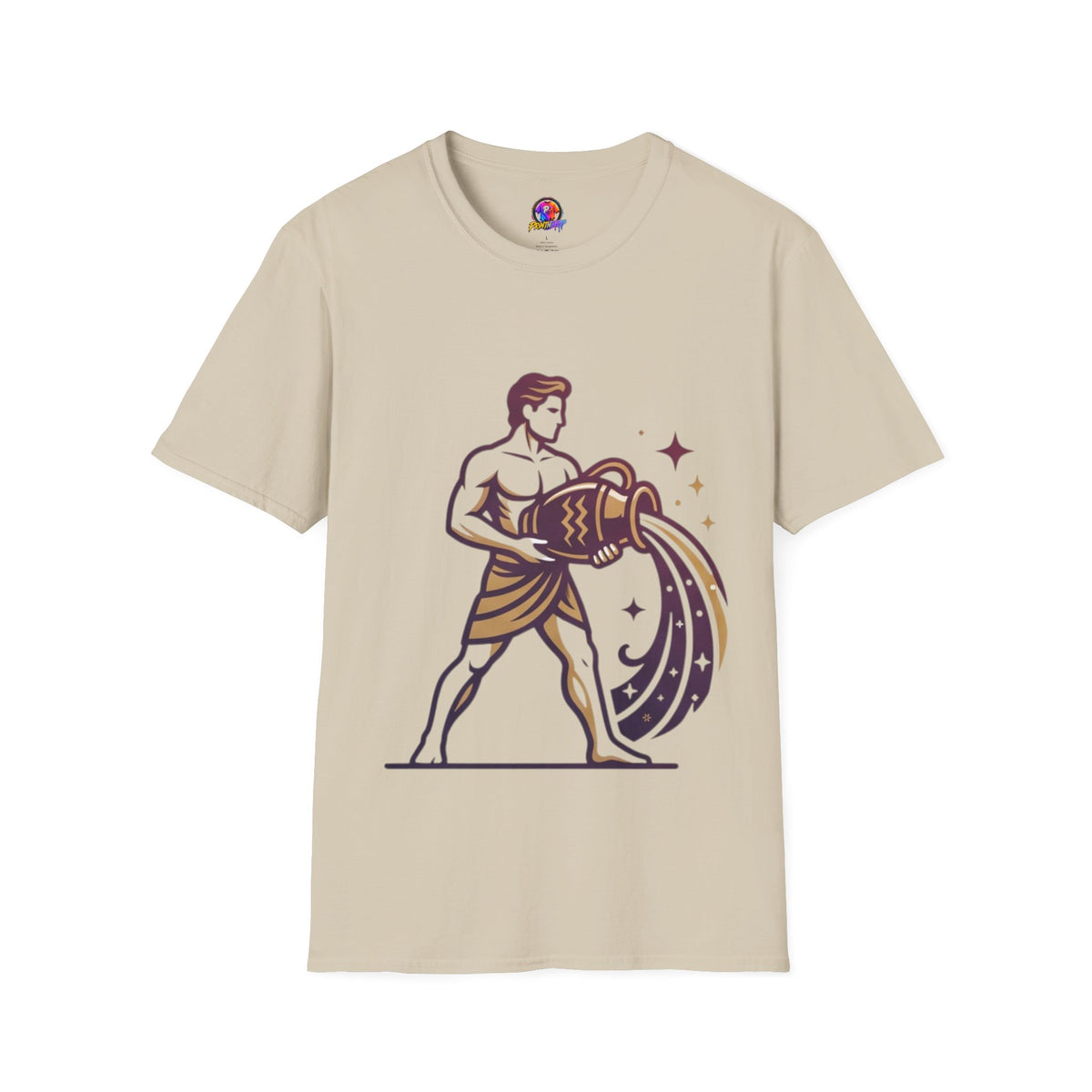 Aquarius Zodiac T-Shirt — Water Bearer Astrology Tee