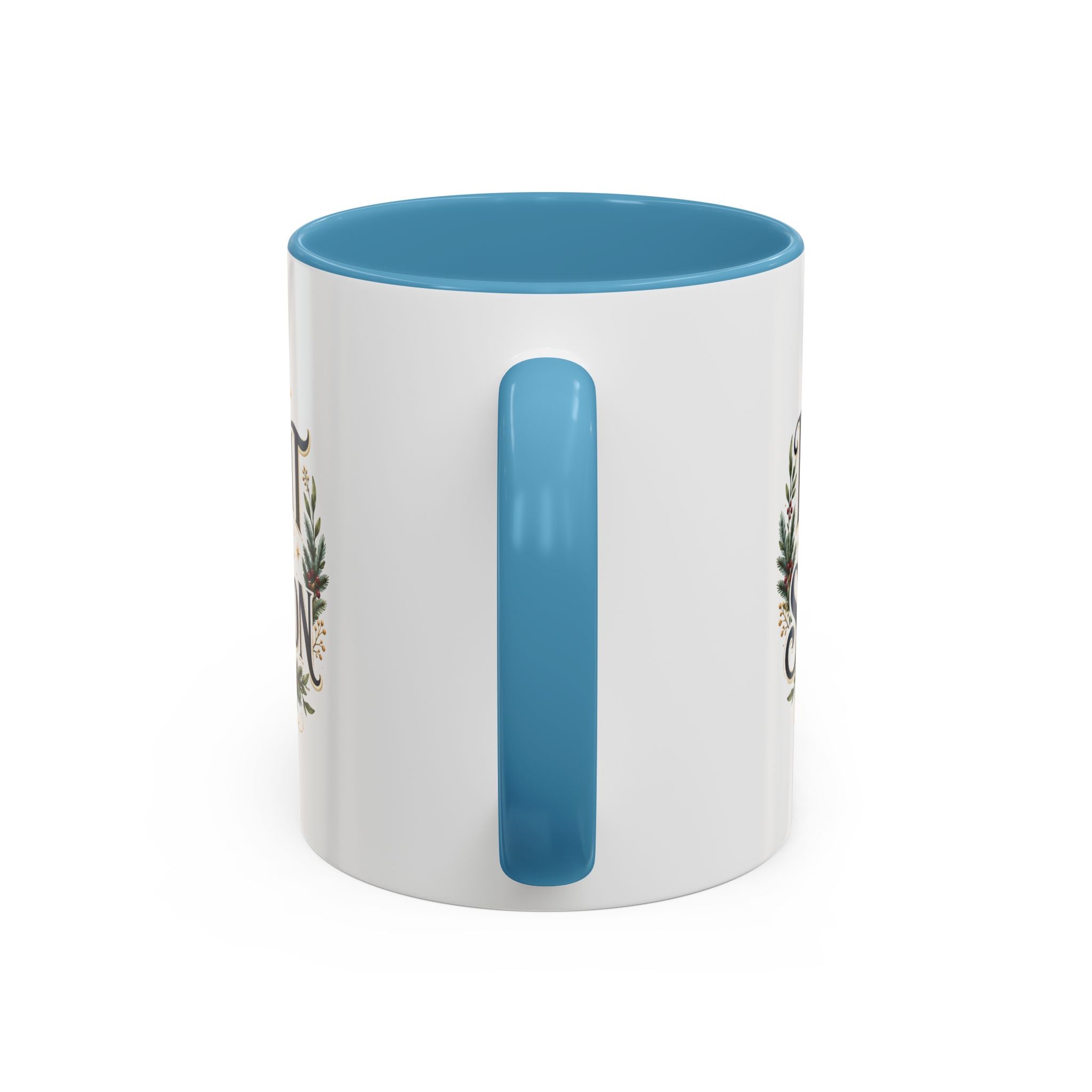 Christmas Light of the Season Accent Coffee Mug — Holiday Christmas Tea Cup