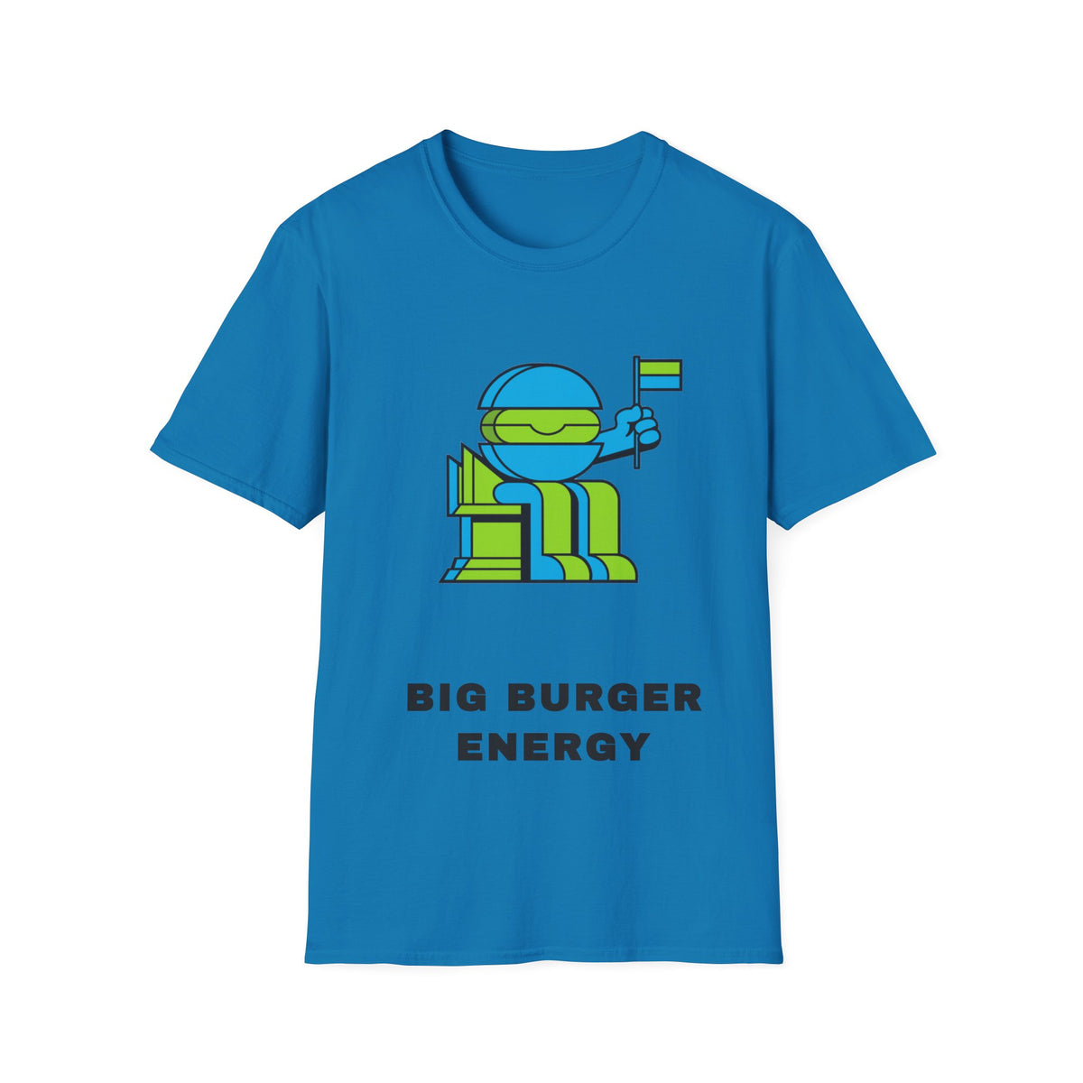 Big Burger Energy T-Shirt — Cute Retro Robot Graphic Tee - Trending Now - September 2026
