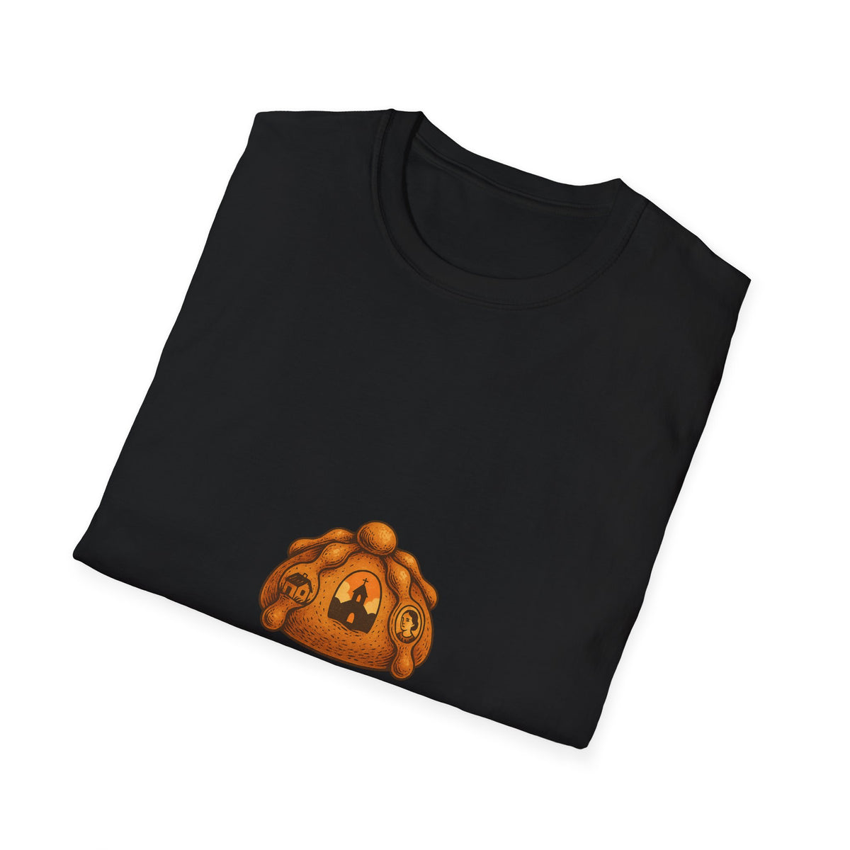 T-Shirt — 'Este Pan Guarda Sus Cuentos' Concha/Pan Dulce Design - Trending Now - October 2026