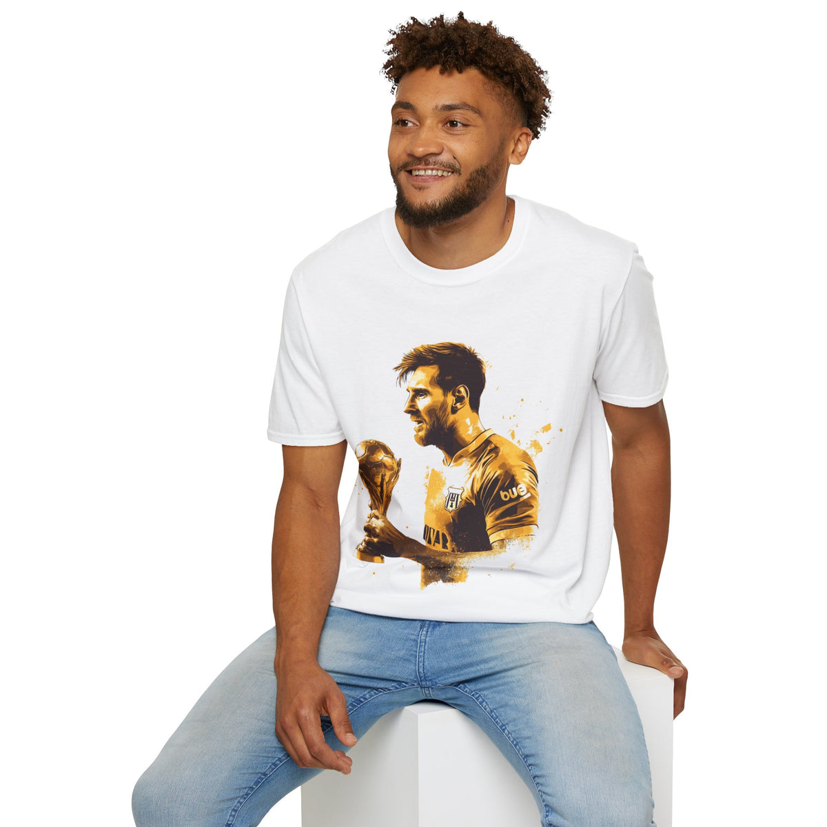 Minimal White T-Shirt — Classic Crewneck Tee