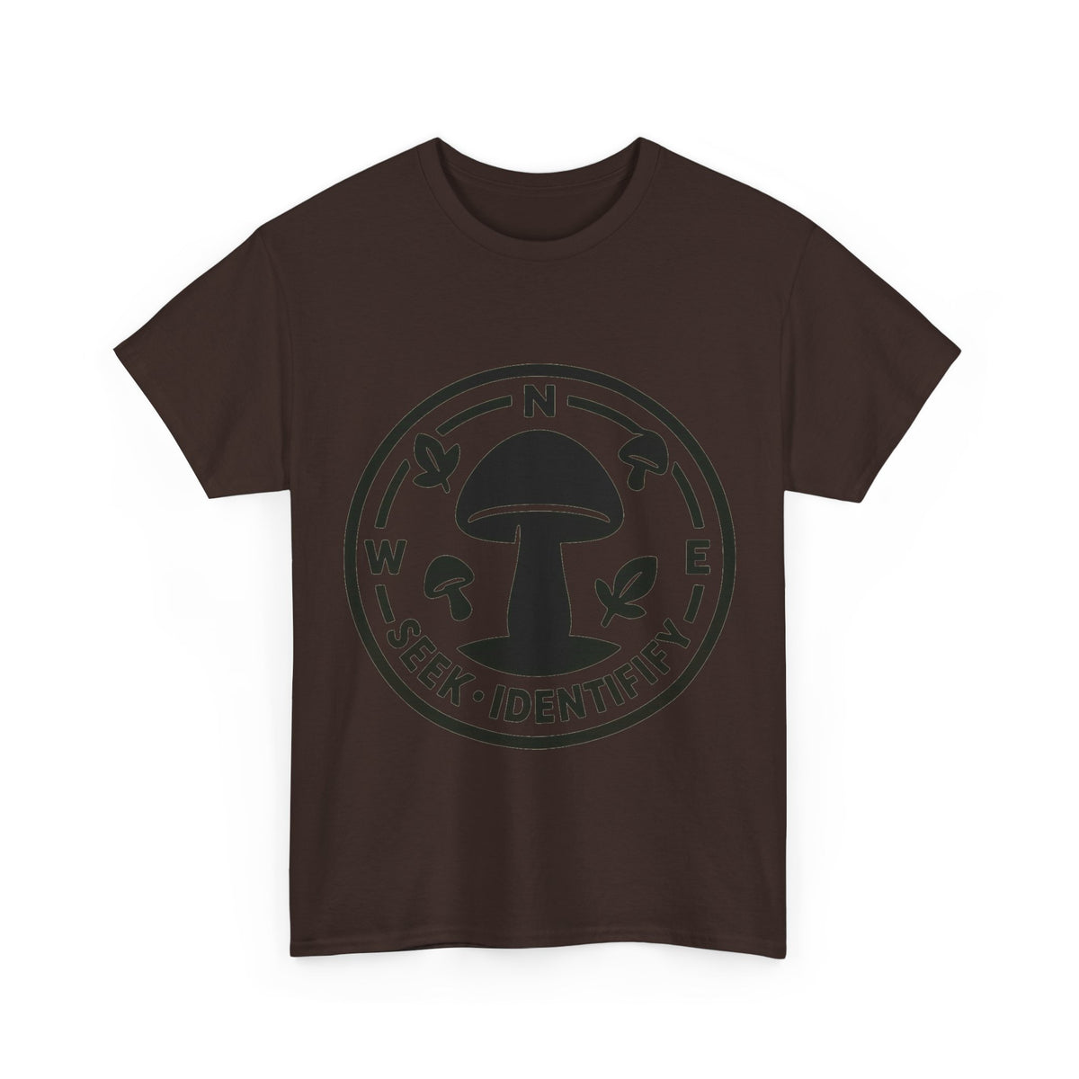 Rooted in Connection Mushroom Graphic Tee - Aesthetic Nature T-Shirt - Trending Now - September 2026