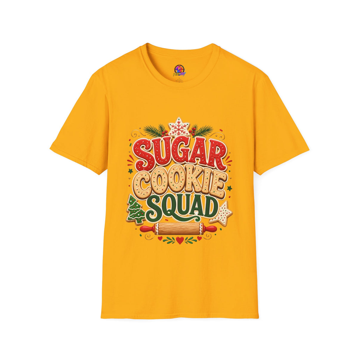 Sugar Cookie Squad T-Shirt — Festive Holiday Baking Graphic Tee