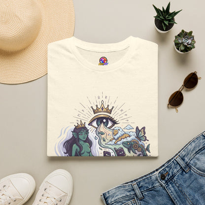 Mystical Mermaid Eye T-Shirt — 'Sensitive soul with a wild imagination' Graphic Tee