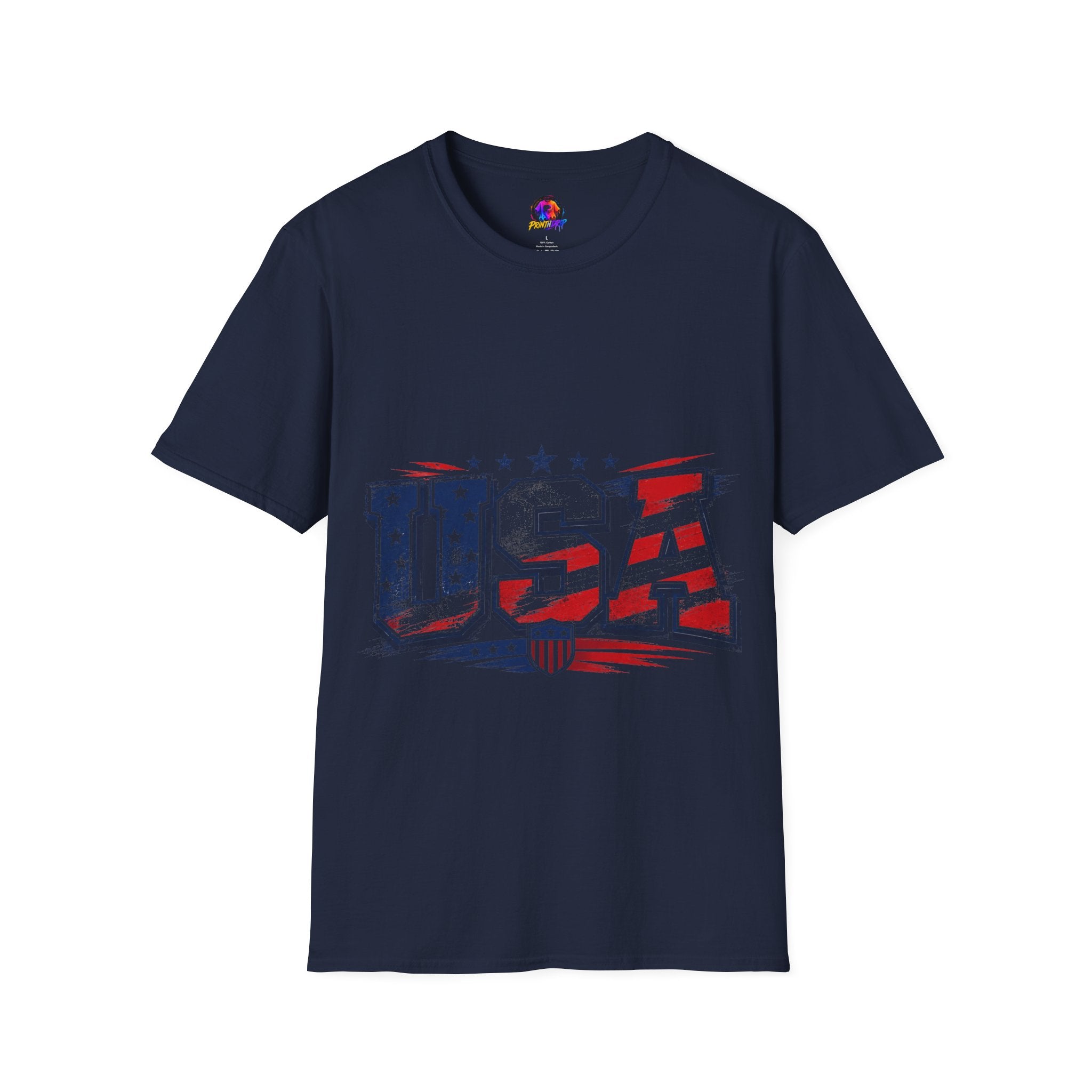 USA Flag Graphic T-Shirt — Patriotic American Pride Tee