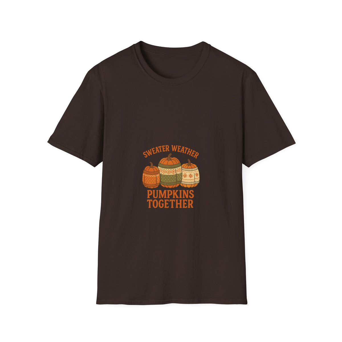 Pumpkins Together T‑Shirt — 'Sweater Weather' Fall Pumpkin Graphic Tee - Trending Now - October 2026