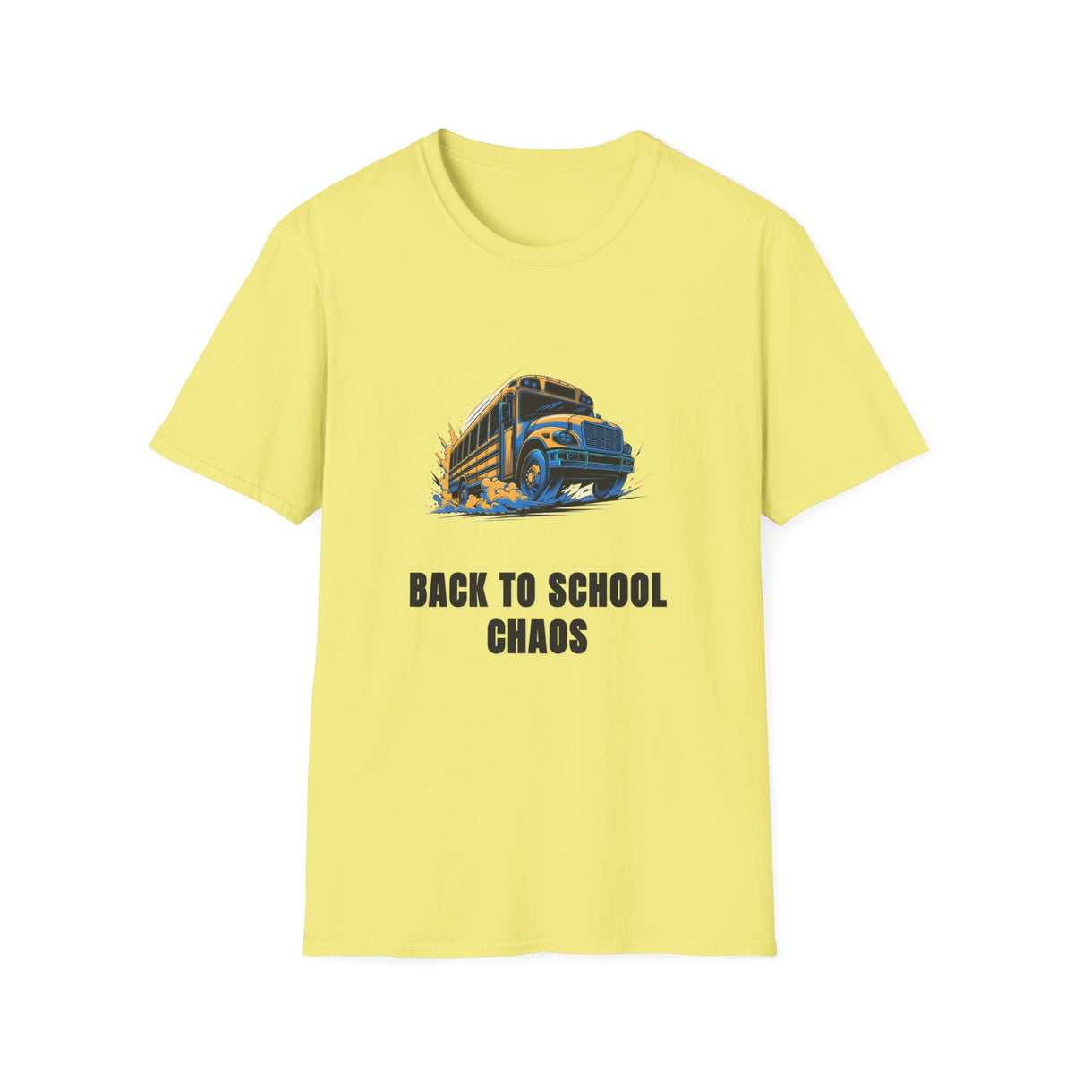 Back to School Chaos T-Shirt — Graphic School Bus Tee - Trending Now - August 2026