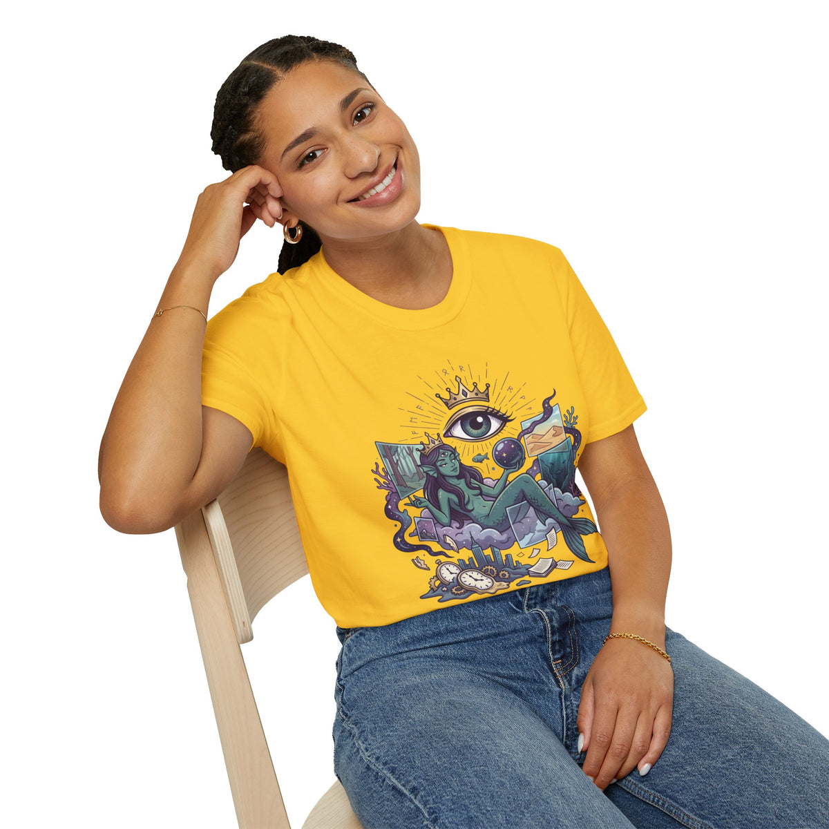 Pisces Mystic Tee — "Reality is optional for a Pisces" Astrological Graphic T-Shirt