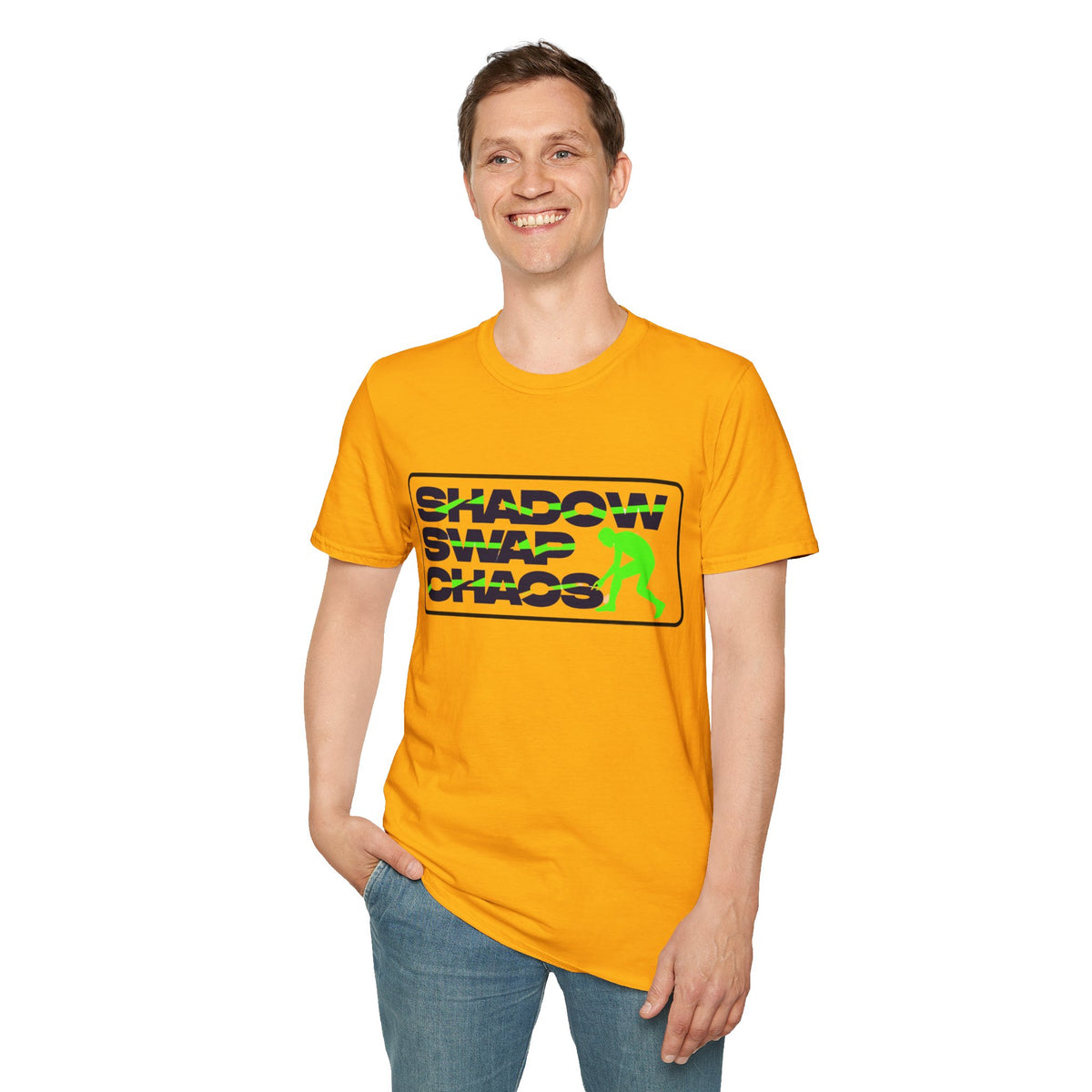Shadow Swap Chaos T‑Shirt — Retro Neon Graphic Tee - Trending Now - August 2026