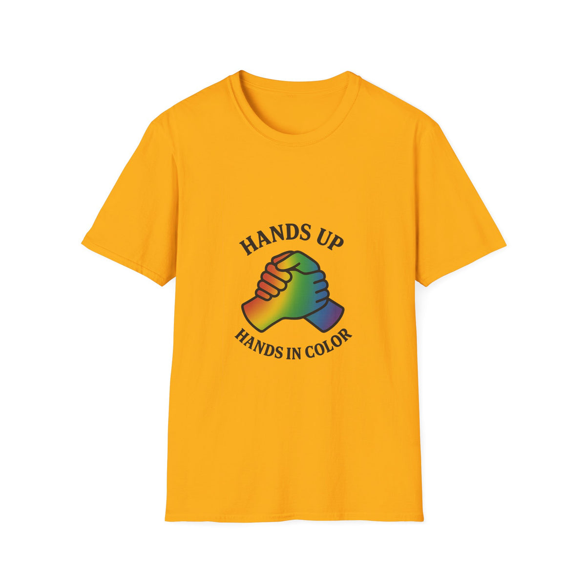 Hands Up Rainbow Hands in Color T-Shirt - Trending Now - October 2026