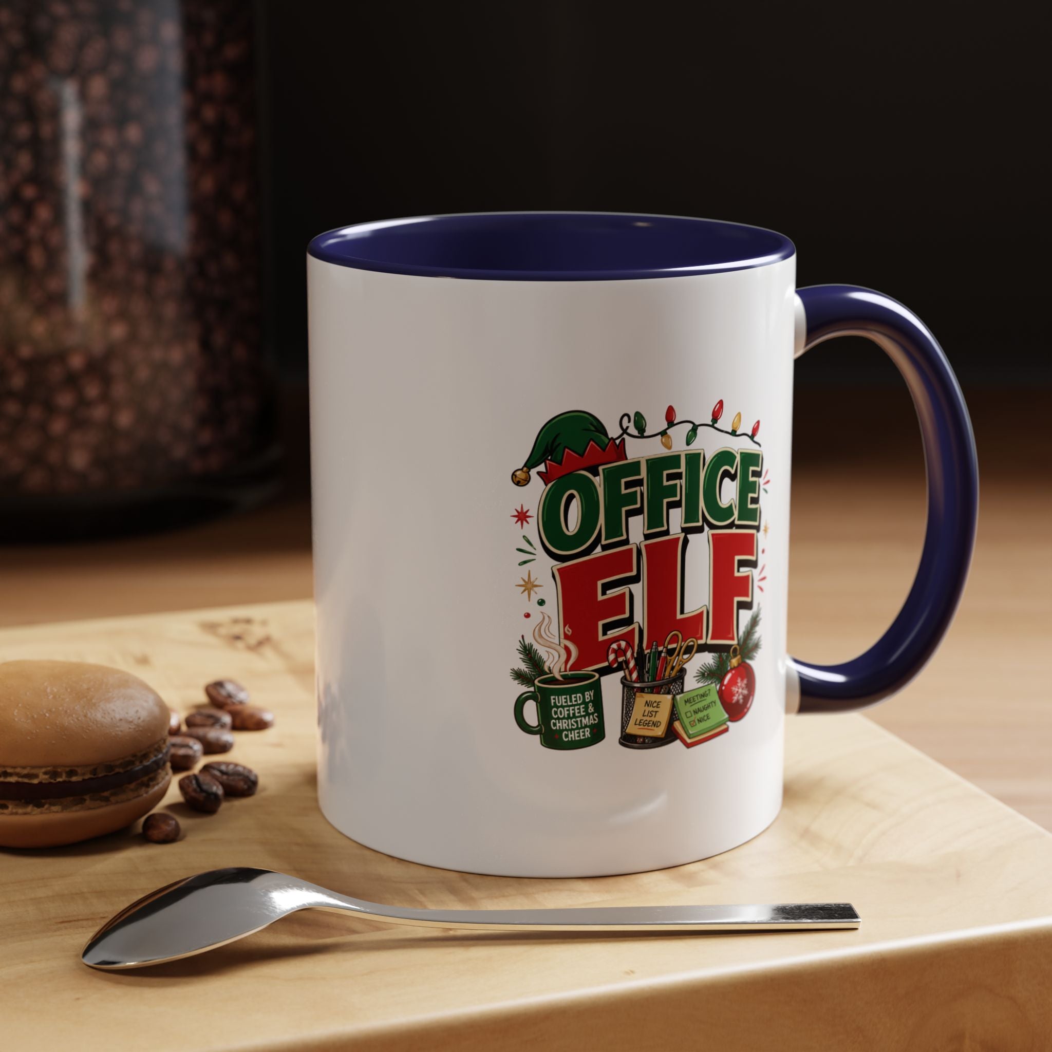 Accent Coffee Mug Office Elf