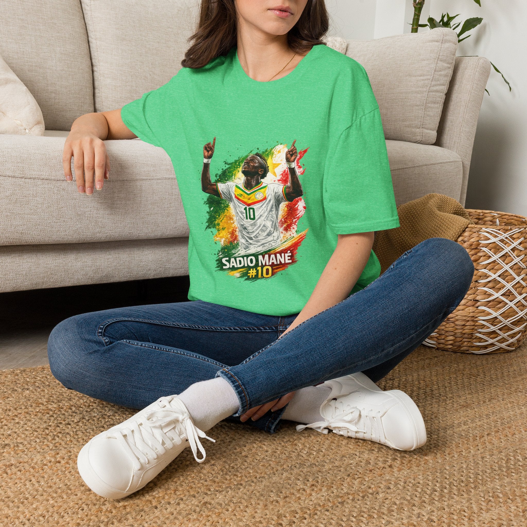 Senegal Sadio Mané Football Shirt – Tribute Soccer Tee