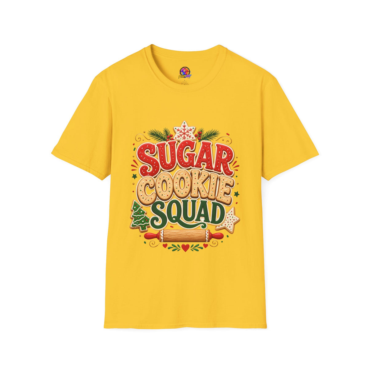 Sugar Cookie Squad T-Shirt — Festive Holiday Baking Graphic Tee
