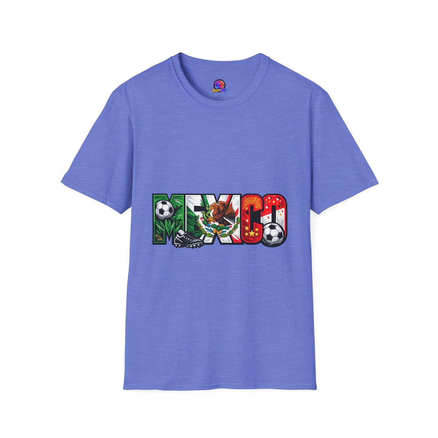 Mexico Soccer T-Shirt — Mexican Flag Football Pride Tee
