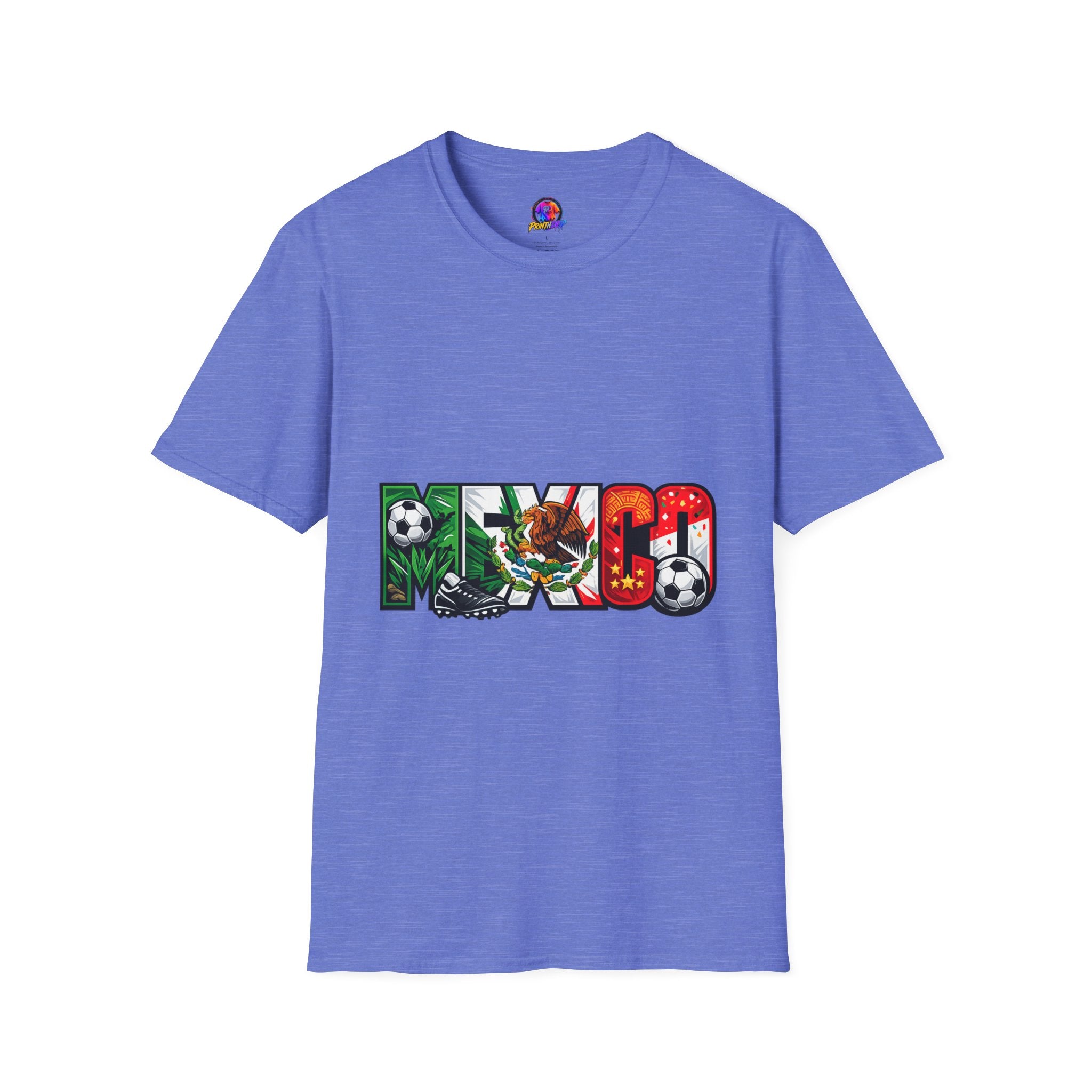 Mexico Soccer T-Shirt — Mexican Flag Football Pride Tee