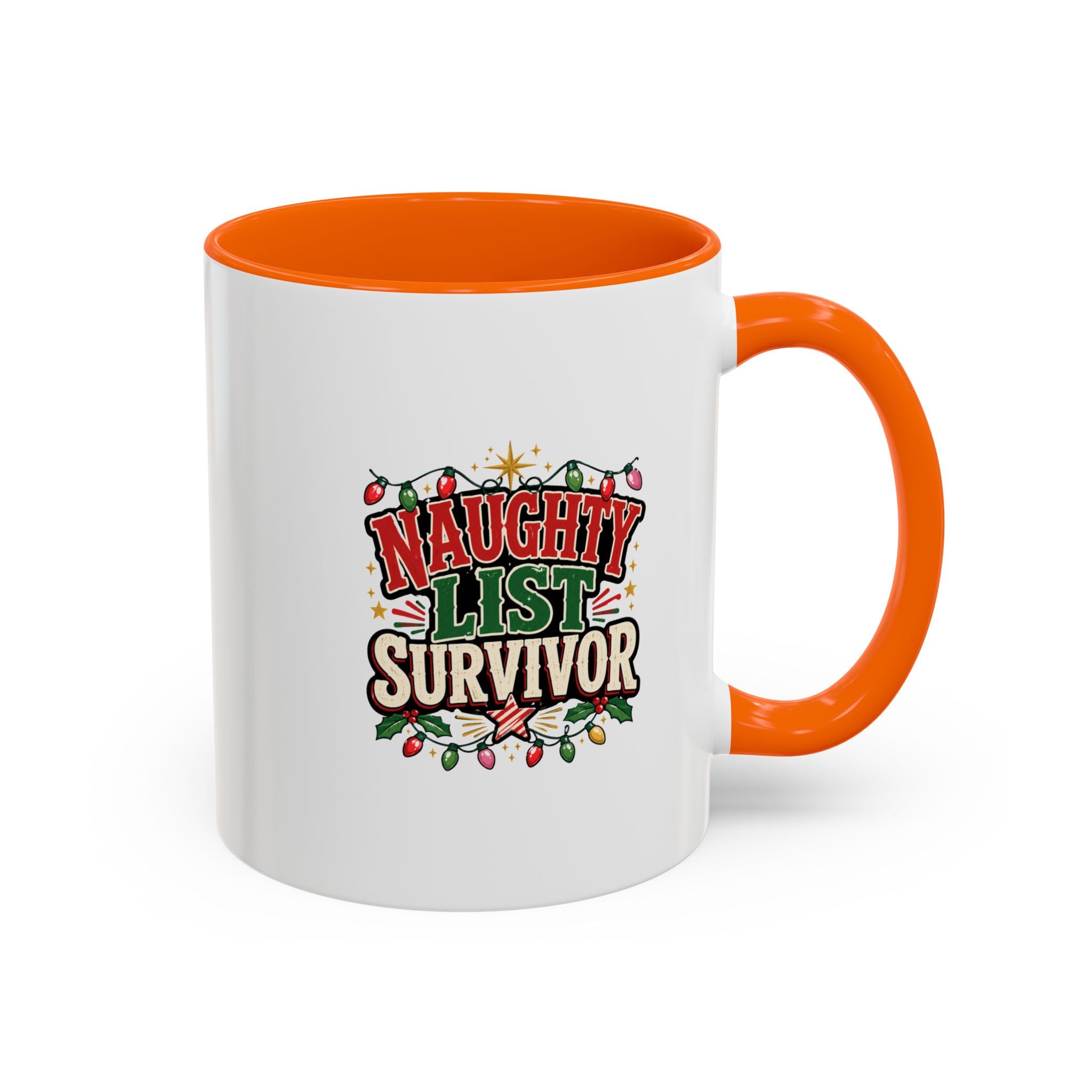 Accent Coffee Mug Naughty List Survivor