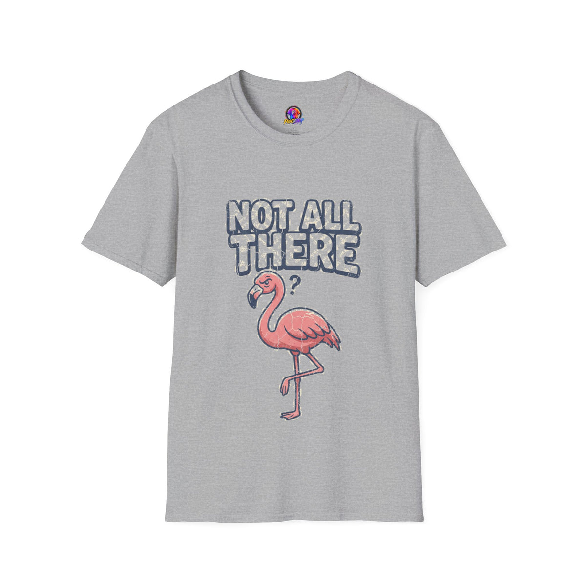 Flamingo 'Not All There' Graphic T-Shirt - Trending Now - October 2026