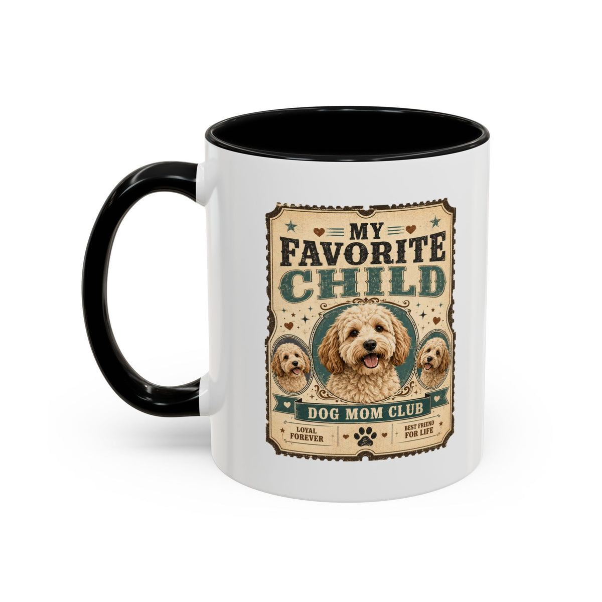 Milo Bailey Dog Dad Mom My Favorite Child Dog Mom Coffee Mug — Funny Dog Mom Gift