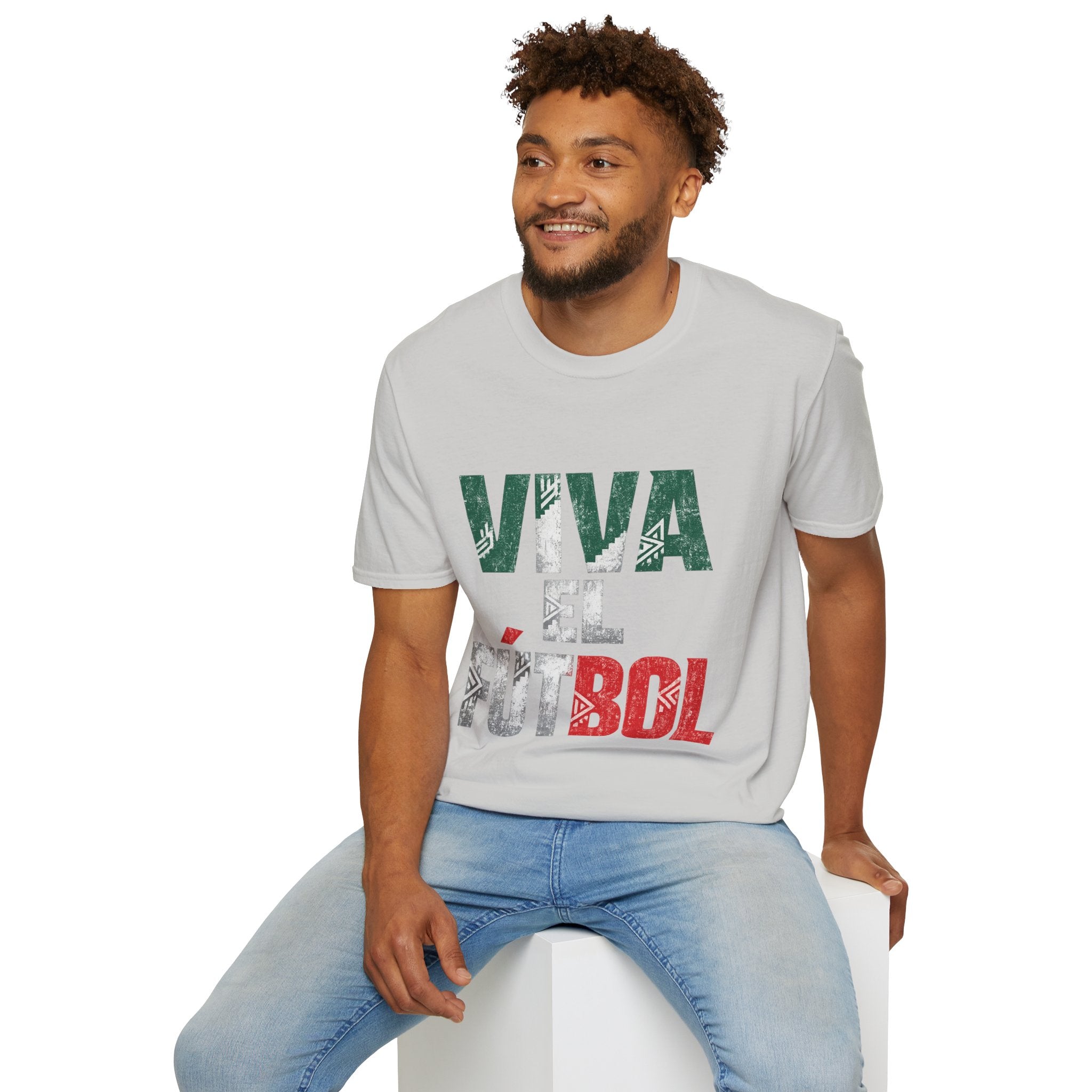 Mexico T-Shirt — "Viva El Fútbol" Mexican Soccer Graphic Tee