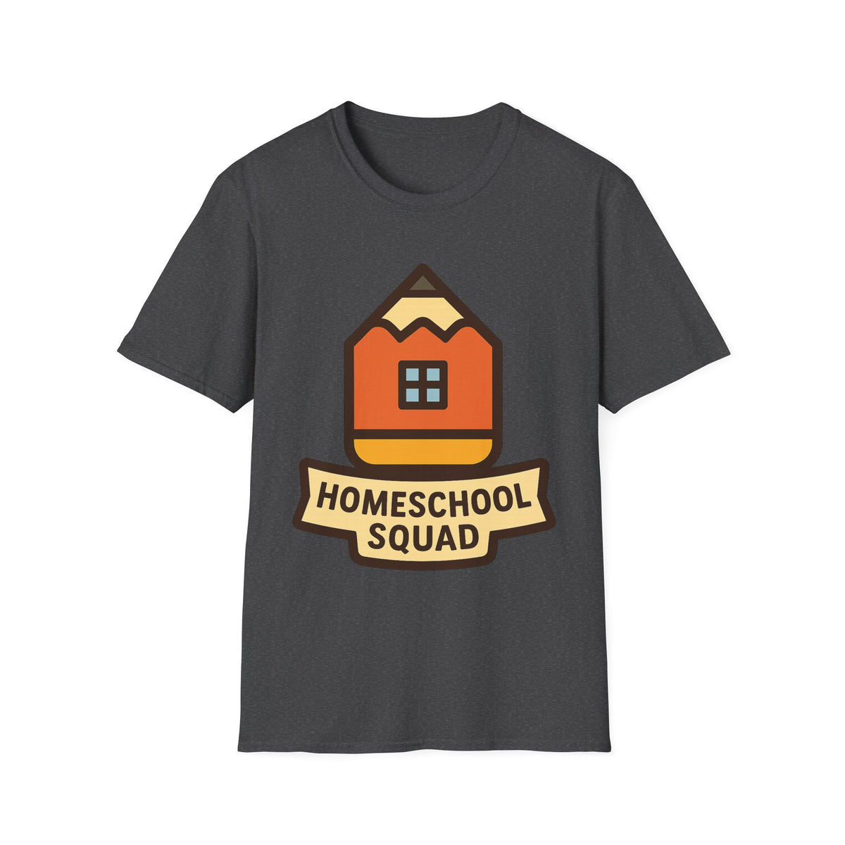 "Homeschool Squad" Cute School Emblem Tee | Homeschooling Teacher T-Shirt - Trending Now - September 2026
