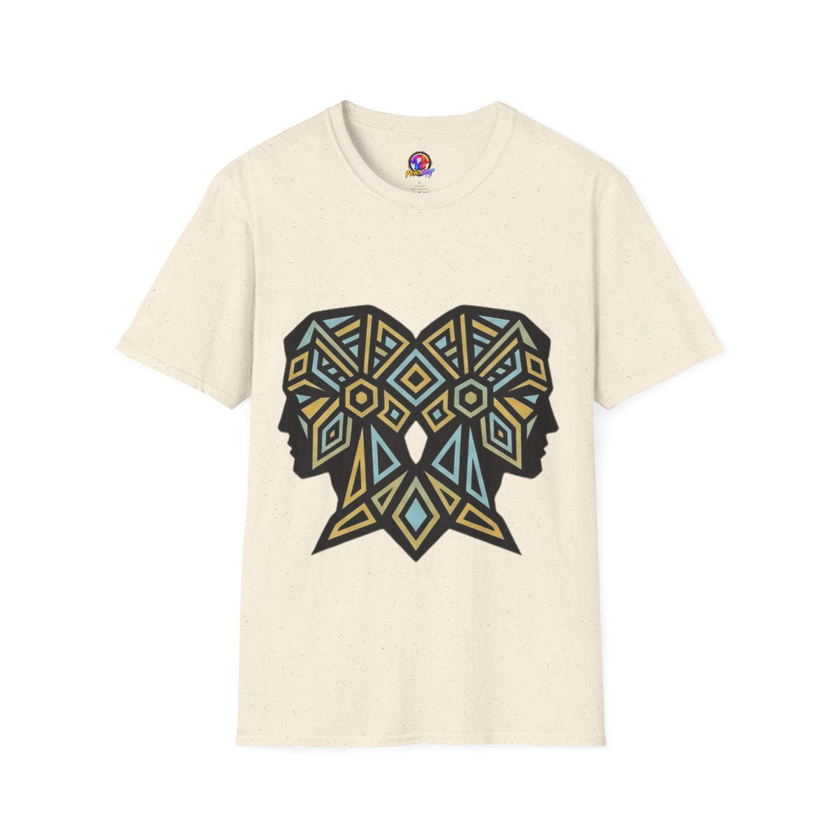 Geometric Elephant Tee — Tribal Mosaic Elephant Graphic T-Shirt