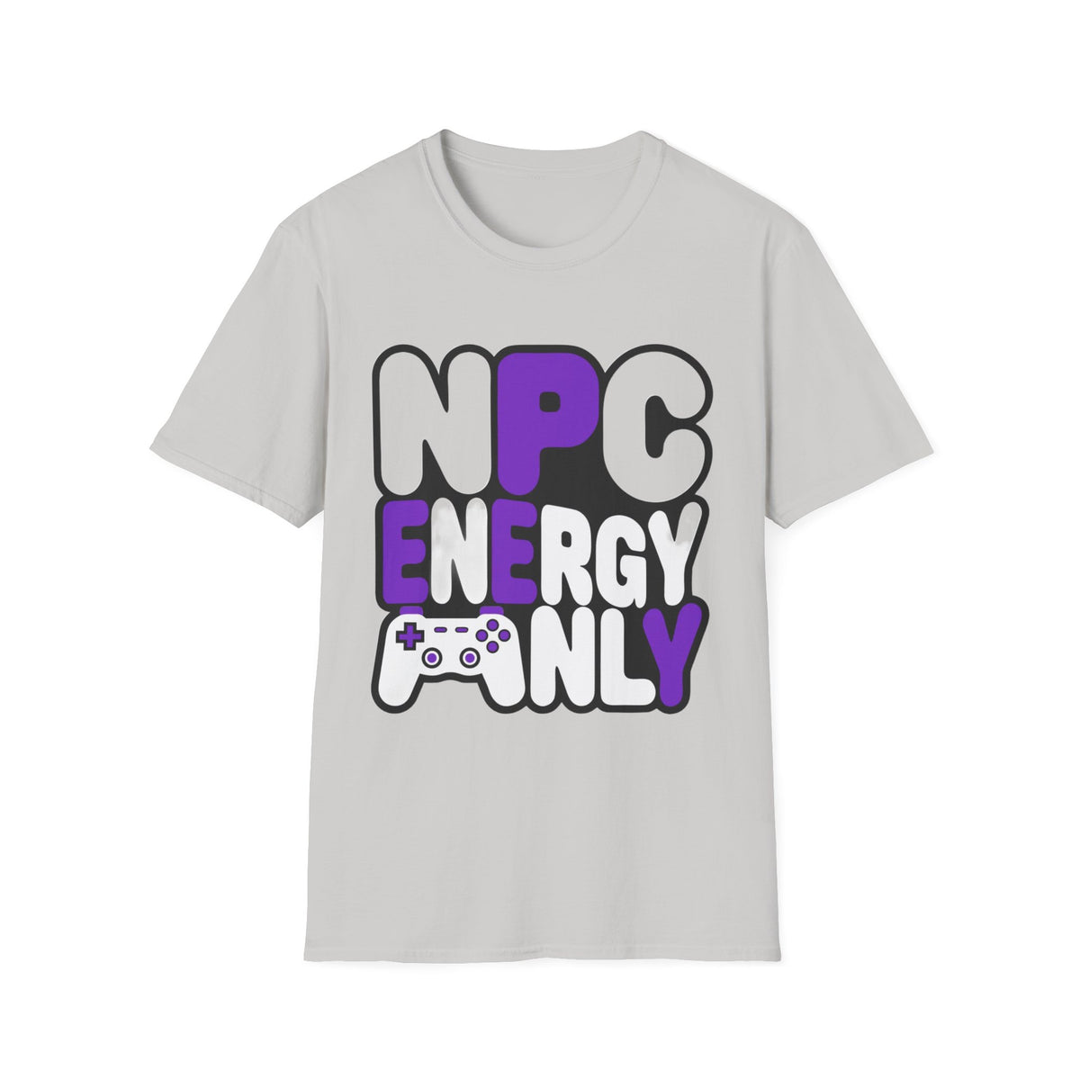 NPC Energy Only T-Shirt — Gamer Graphic Tee - Trending Now - August 2026
