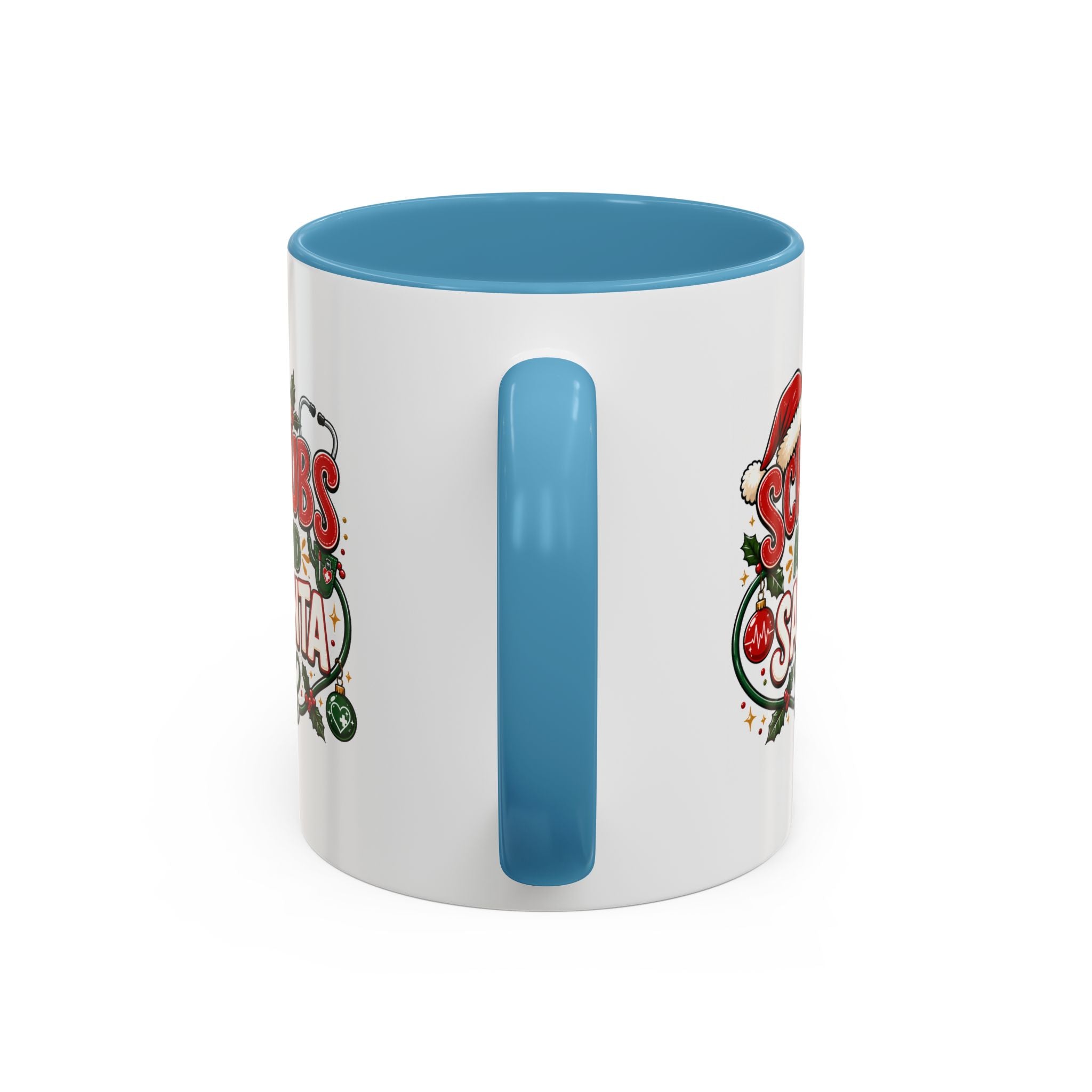 Scrubs and Santa Christmas Coffee Mug