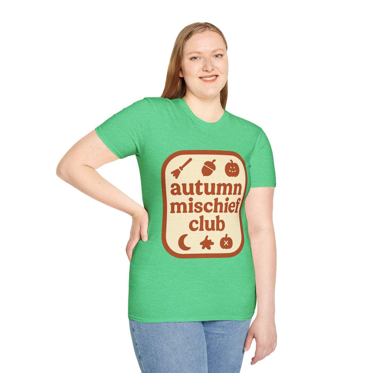 Autumn Mischief Club T-Shirt — Cozy Fall Graphic Tee - Trending Now - August 2026