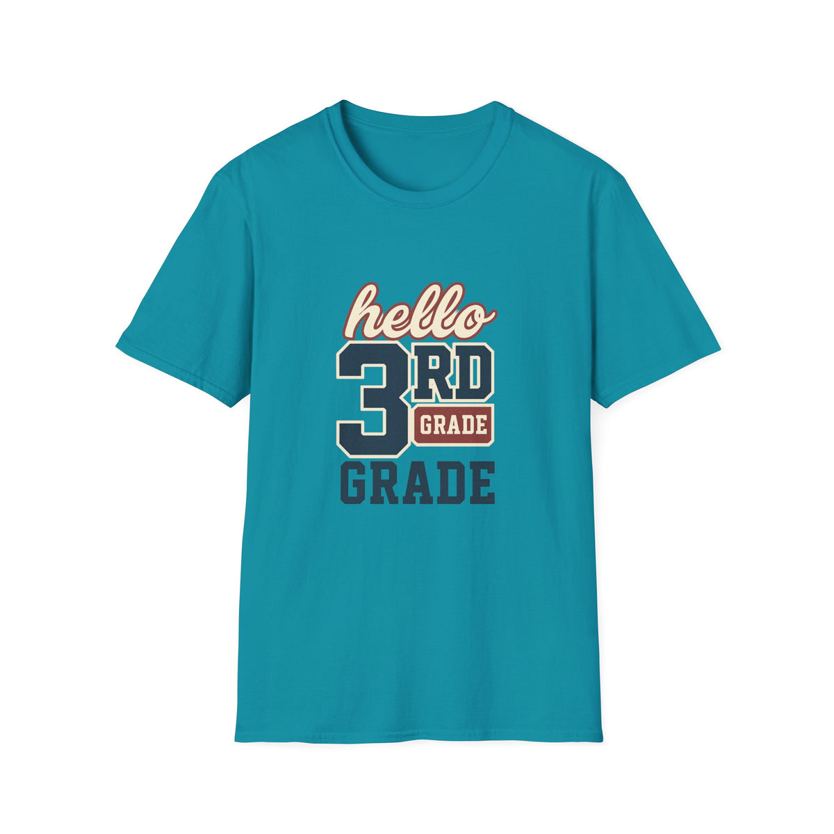 Hello 3rd Grade Shirt — Back to School Kids' T-Shirt - Trending Now - August 2026