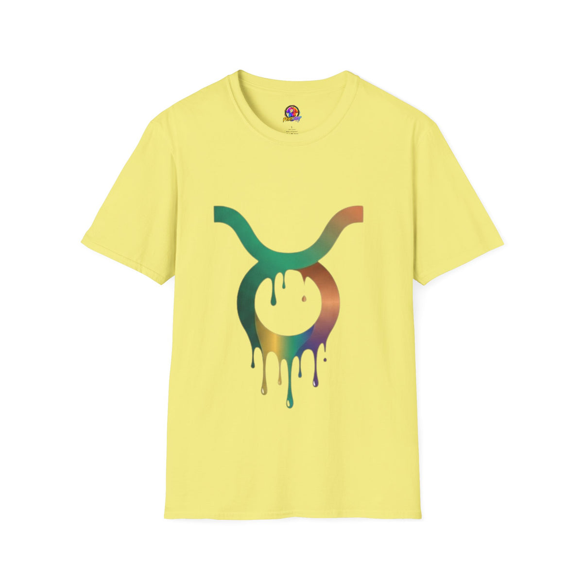 Taurus Abstract Drip Logo T-Shirt