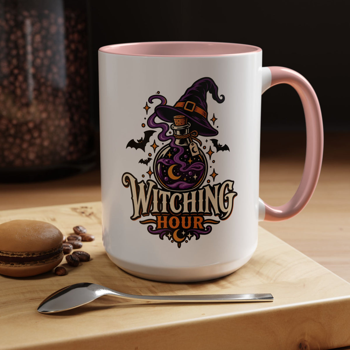 Witching Hour Coffee Mug — Halloween Witch Potion Accent Mug (11/15oz)