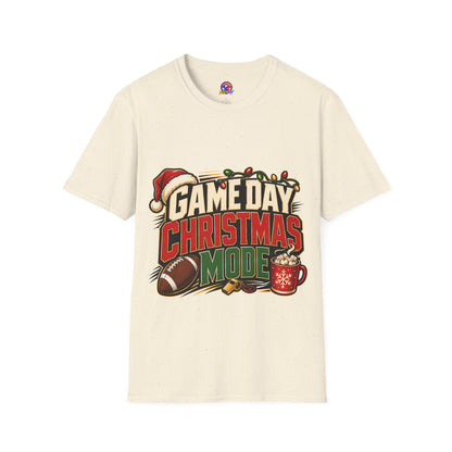 Game Day Christmas T-Shirt — Football Holiday Mode Tee