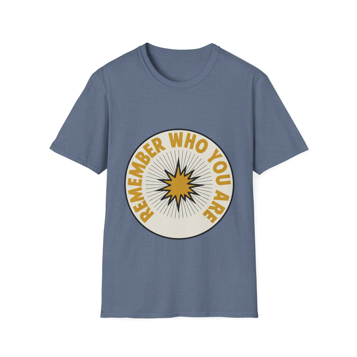 Remember Who You Are T-Shirt — Inspirational Retro Sunburst Tee - Trending Now - August 2026