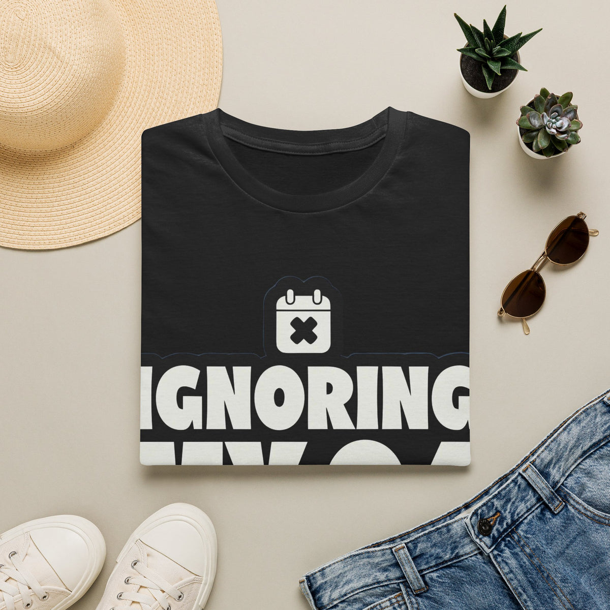 T-Shirt — Ignoring My 04 Deadline Graphic Tee - Trending Now - August 2026