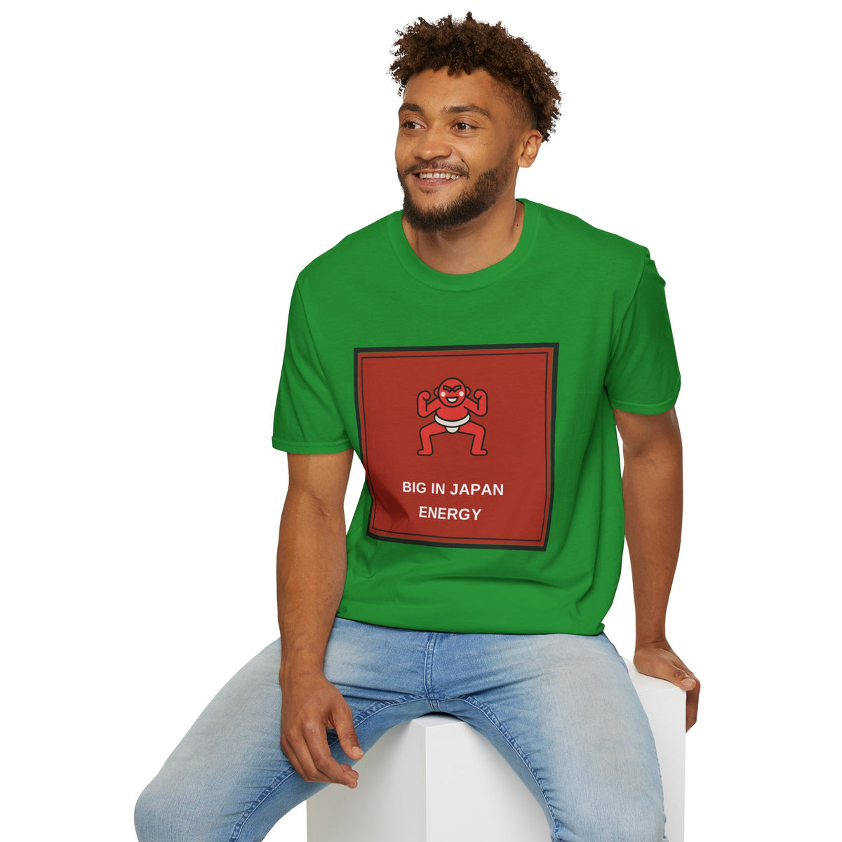 T-Shirt — "Big in Japan Energy" Red Graphic Tee - Trending Now - August 2026