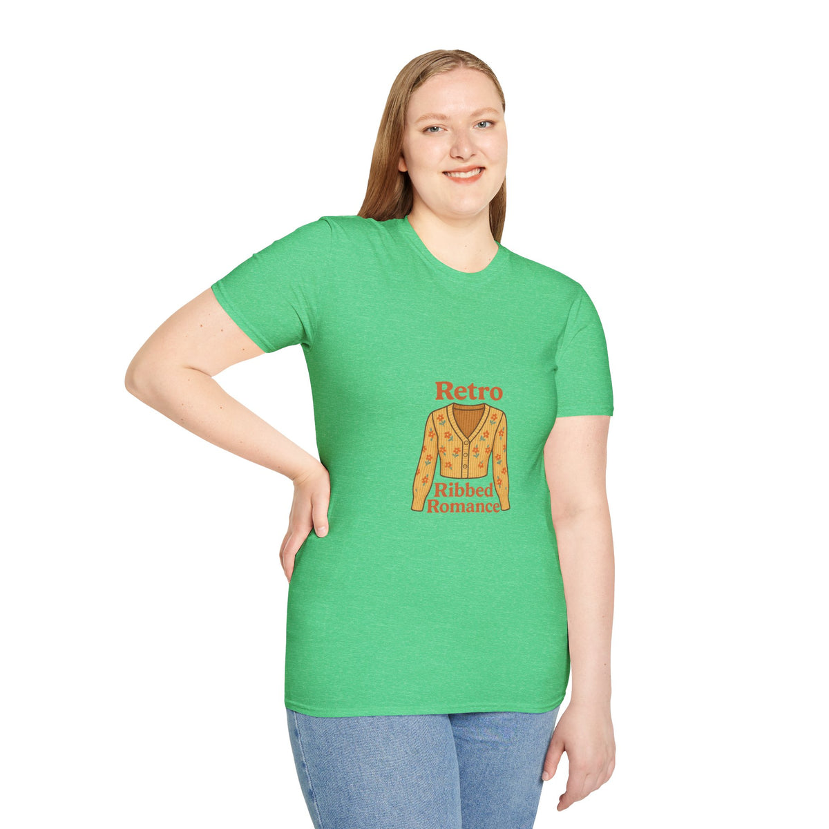 Retro Ribbed Romance T-Shirt - Trending Now - October 2026