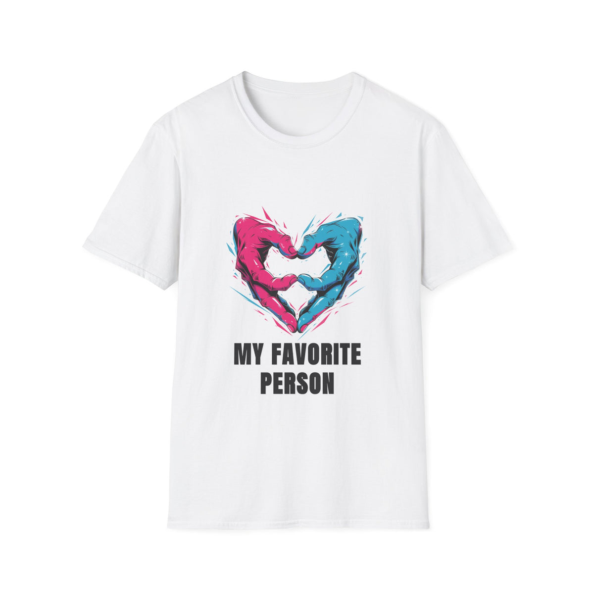 Heart Hands T-Shirt — “My Favorite Person” Couples Graphic Tee - Trending Now - August 2026
