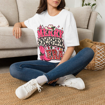 Merry Cowgirl Christmas T-Shirt