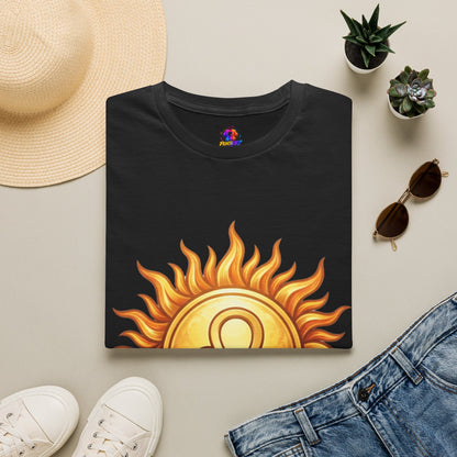 Leo Sun T‑Shirt — Zodiac Sunburst Graphic Tee