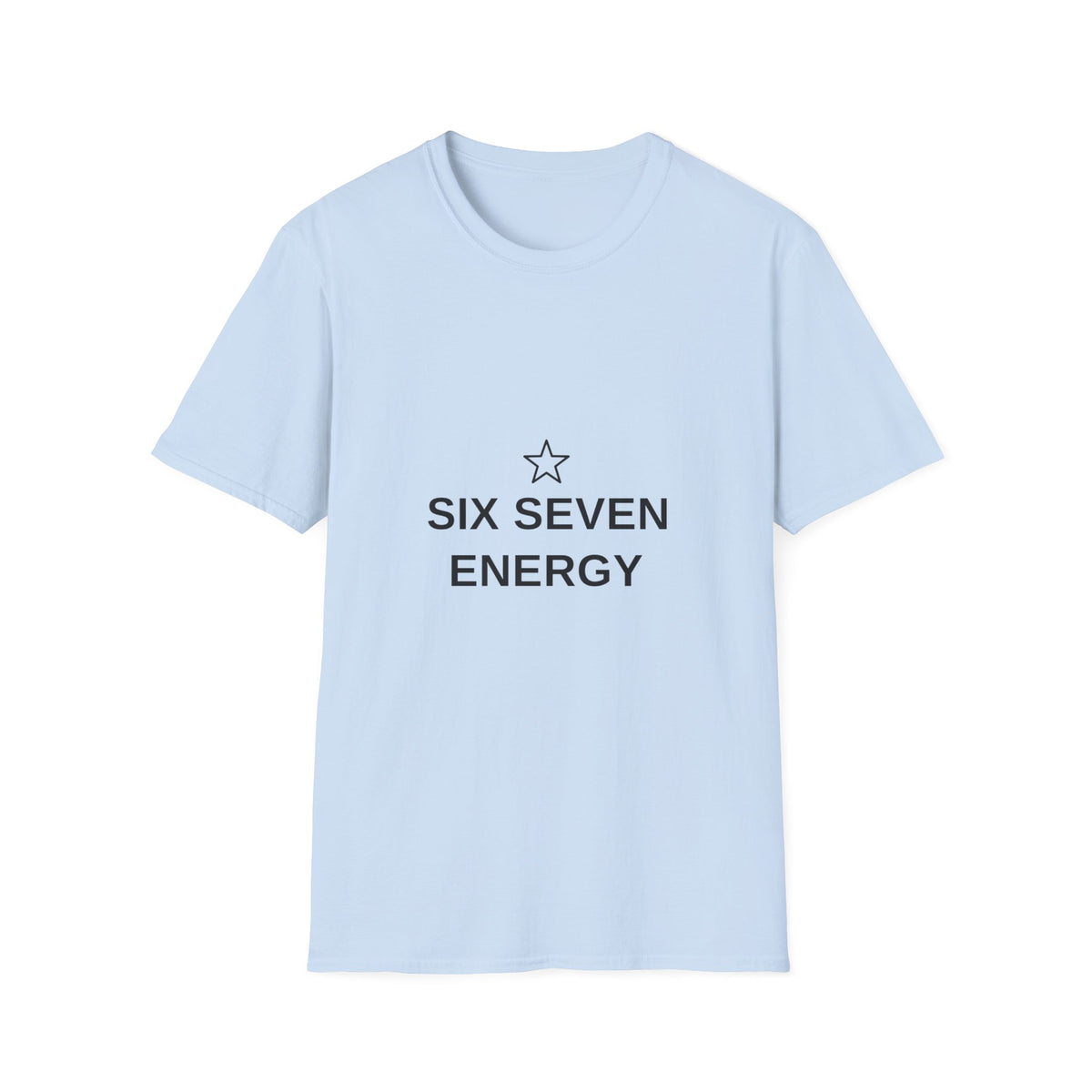 Six Seven Energy T-Shirt — Minimal Star Graphic Tee - Trending Now - August 2026
