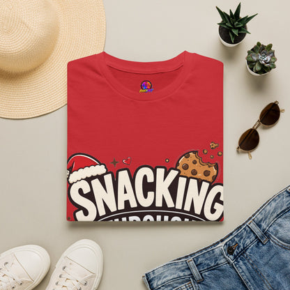 Snacking Through Christmas T-Shirt — Funny Holiday Cookie Tee