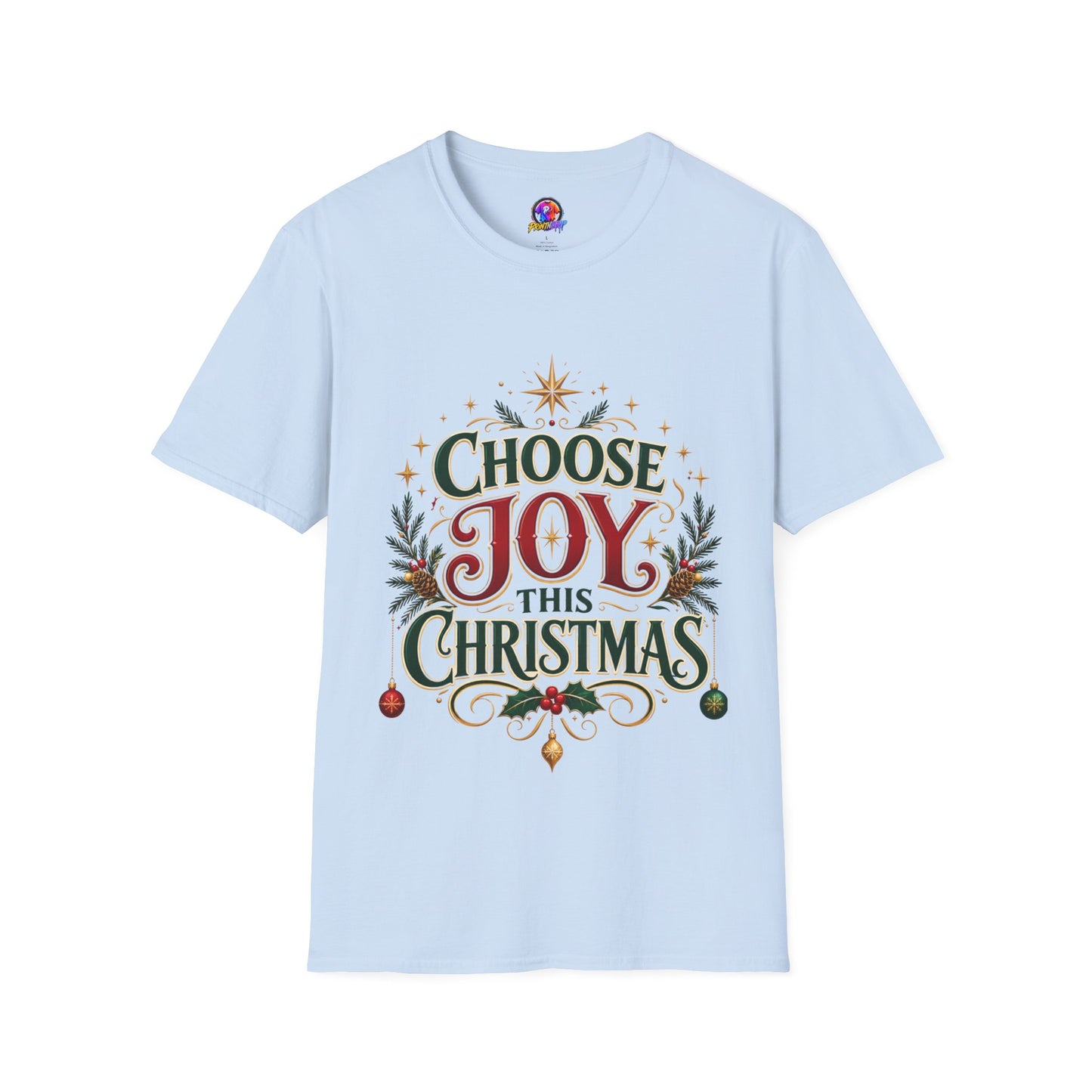 Choose Joy This Christmas T-Shirt — Festive Holiday Graphic Tee